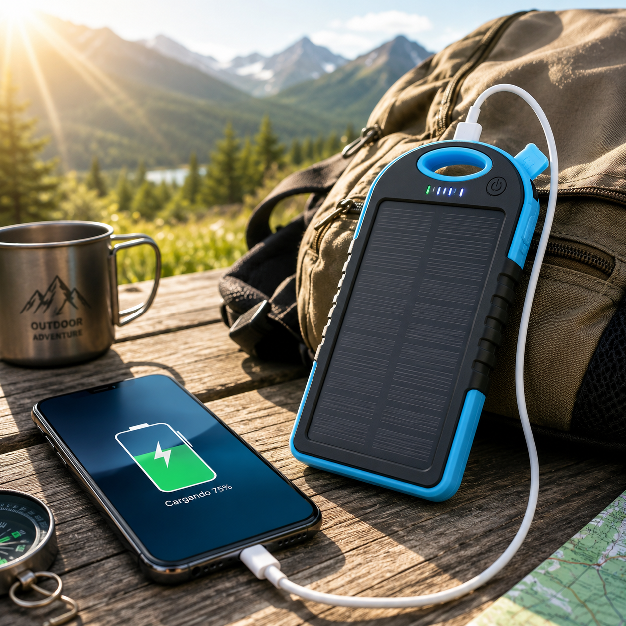 CARGADOR SOLAR POWER BANK™