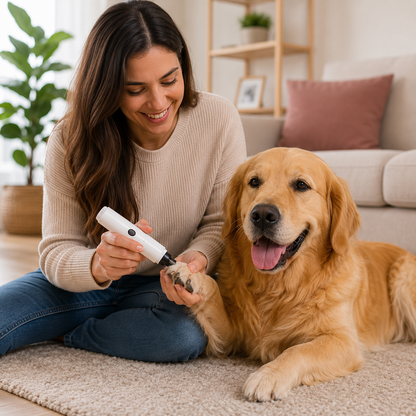 LIMA ELECTRICA CON LUZ PARA MASCOTAS™