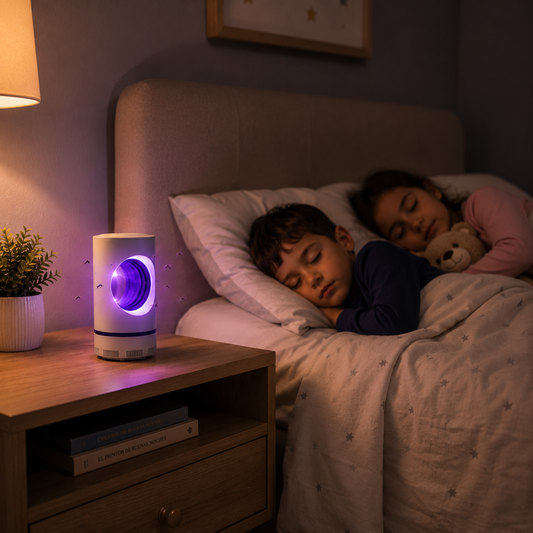 LAMPARA LED ATRAPA MOSQUITOS™