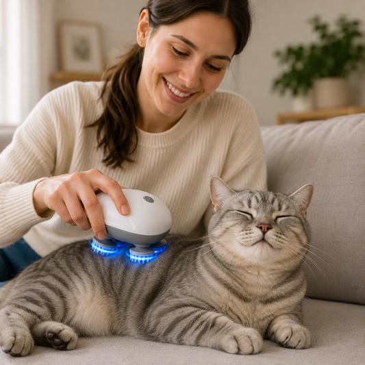 MASAJEADOR ELÉCTRICO PARA MASCOTAS™